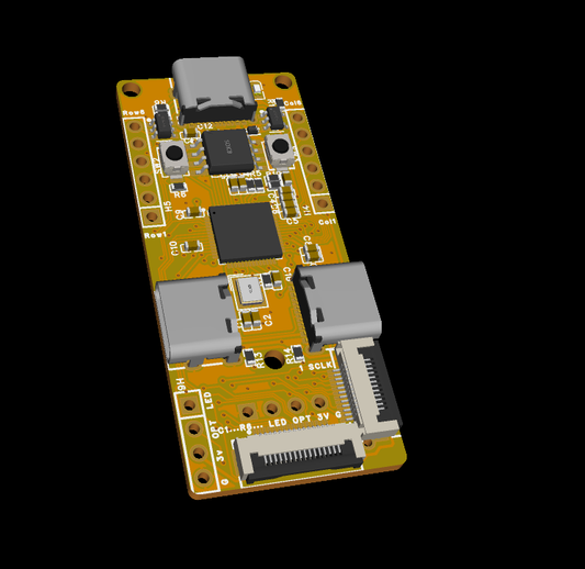 ErgoKeeb split keyboard system