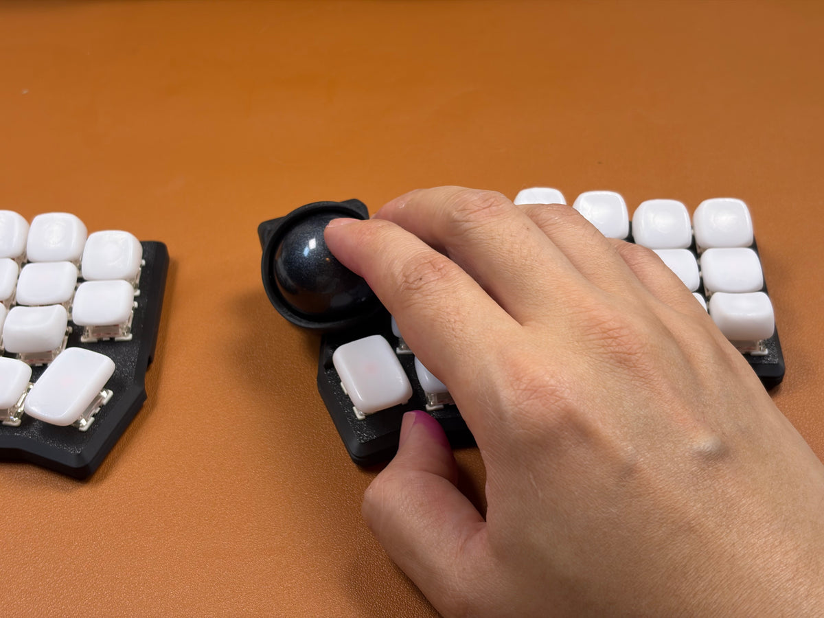 Corne v4.1 MX USBC kablet split-tastatur 