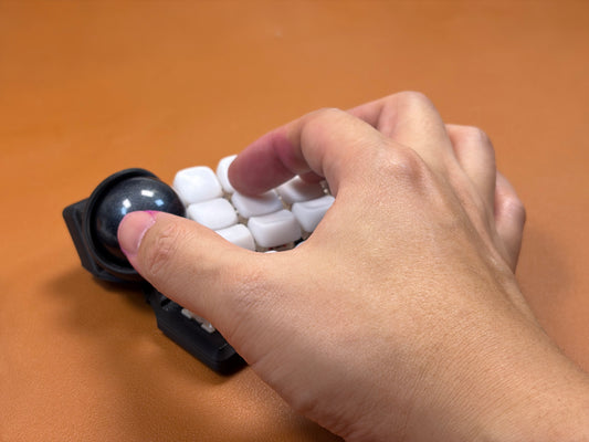 Corne with Trackball v4.1 MX USBC Wired Split