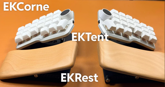 EKCorne: Corne  MX Split Keyboard, Trackpad, CNC Case, Wired USB-C