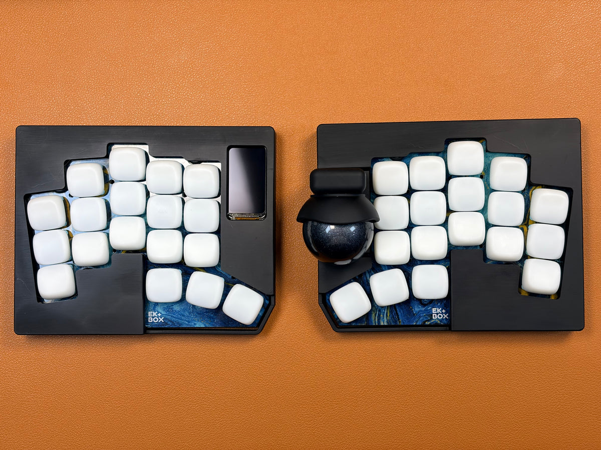 EKBOX 36 keys split with trackball wired