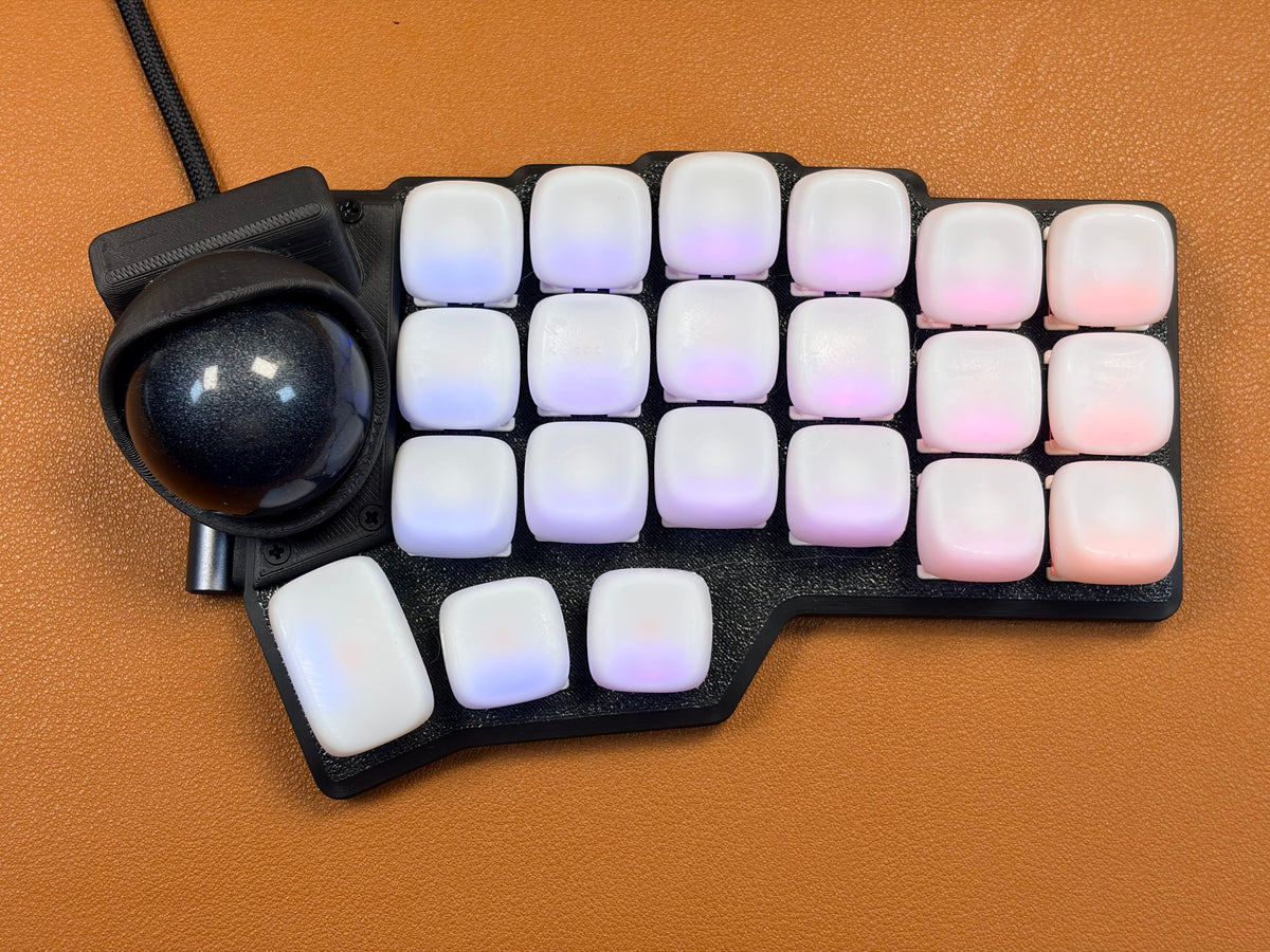Corne v4.1 MX USBC kablet split-tastatur 