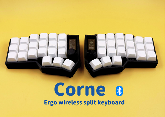 Corne v4.1 Bluetooth Wireless/Wired, MX/Choc Switches, ZMK, Ergo split keyboard with tenting