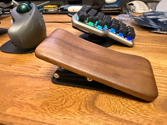 Palm Rest with adjustable tilting and height for Split Keyboards and Mouse
