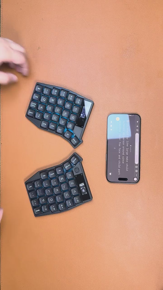 Sofle RGB Wireless Split Keyboard